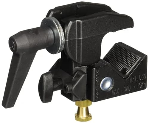 Manfrotto 035RL Super Clamp with Standard Stud | Heavy-Duty Camera & Lighting Mount thumbnail 3