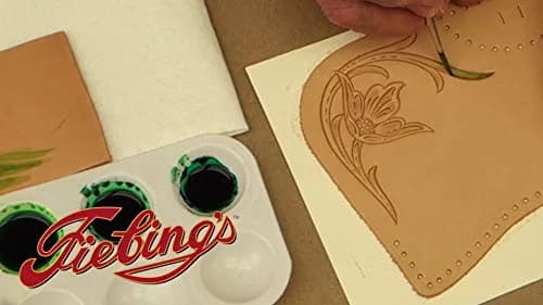 Fiebing's Oxblood Leather Dye 118ml (4 fl oz) | Permanent Alcohol-Based Dye for Vegetable Tanned Leather thumbnail 6