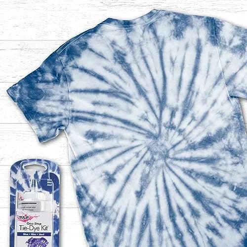 Tulip One-Step Tie-Dye Kit Vibrant Colors for Fabric 4 fl oz (118ml) Blue | Easy-Use Liquid Dye for Cotton, Wool, Rayon, Silk thumbnail 3