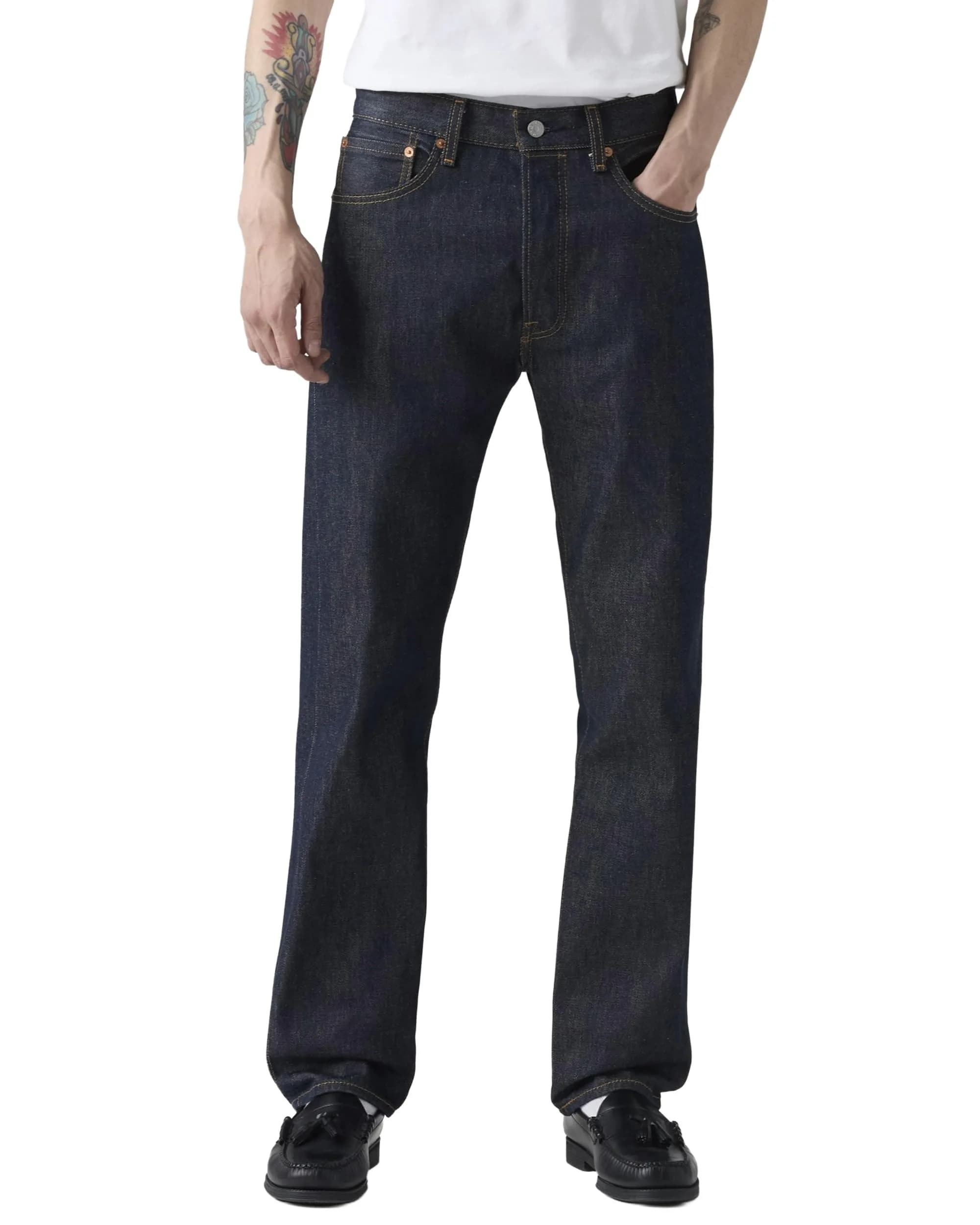 Levi's Men's 501 Original Fit Jeans | Classic Straight Leg, 34W x 32L, Cotton — Rigid (Non-stretch) / 31W x 32L