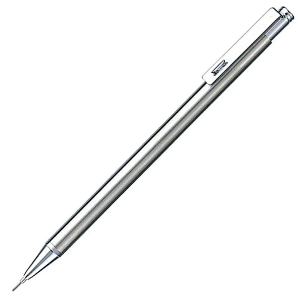 Zebra Mini Mechanical Pencil 0.5 mm Silver | Slim, Refillable, Pocket-Friendly