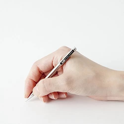 Zebra Mini Mechanical Pencil 0.5 mm Silver | Slim, Refillable, Pocket-Friendly thumbnail 2