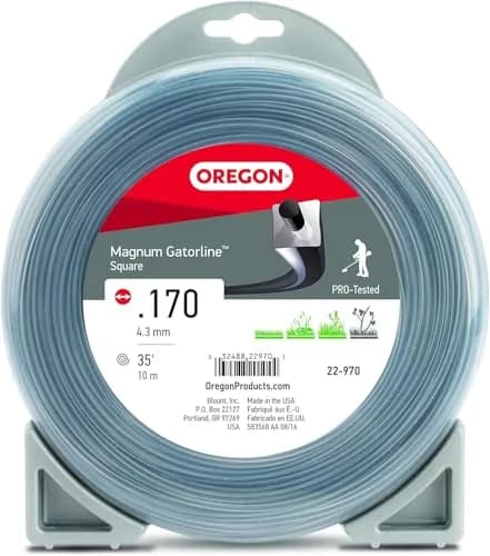 Oregon Magnum Gatorline 170 Trimmer Line .170" x 36-Foot | Heavy Duty, Durable & High Efficiency thumbnail 1