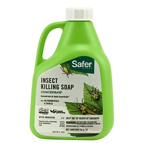 Safer Insect Killing Soap Concentrate 473ml (16 Fl Oz) | OMRI Listed Organic Insecticide for Plants thumbnail 1