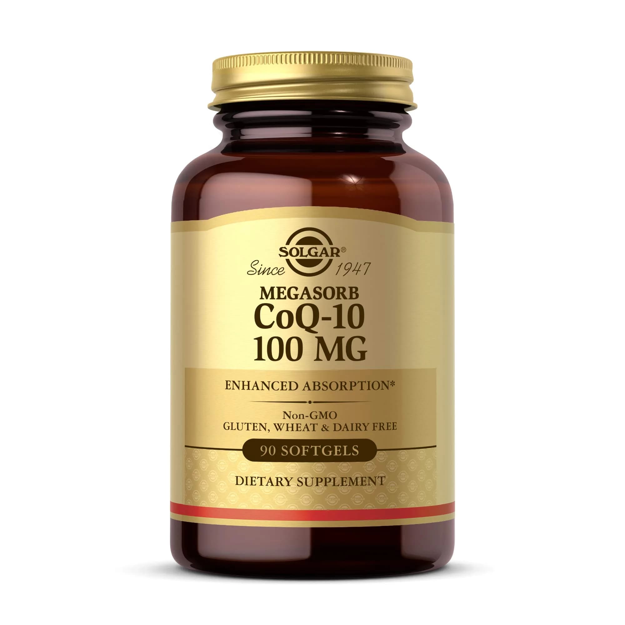 Solgar Megasorb CoQ-10 100 mg Softgels (90 Count) - main product image
