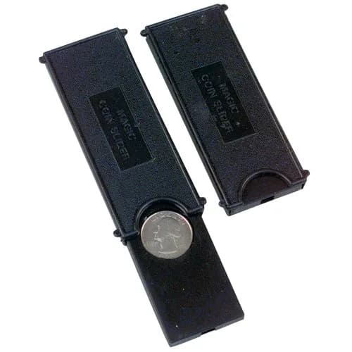 Rhode Island Novelty Magic Coin Case (12 Pack, Black) | Classic Magic Trick for Kids thumbnail 1