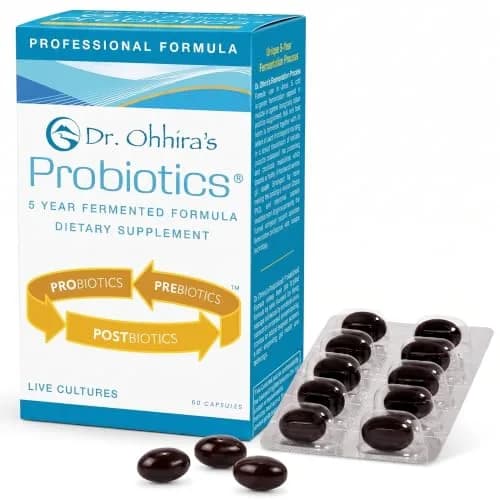 Essential Formulas Dr Ohhira's Probiotics 60 Capsules | Gut Health & Digestive Support thumbnail 1