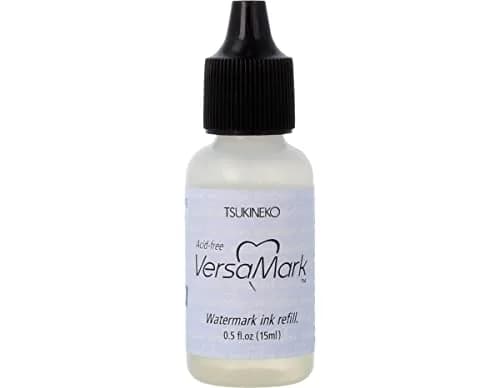 Tsukineko VersaMark Inker 0.5 fl oz | Clear Watermark Ink for Scrapbooking & Stamping thumbnail 1
