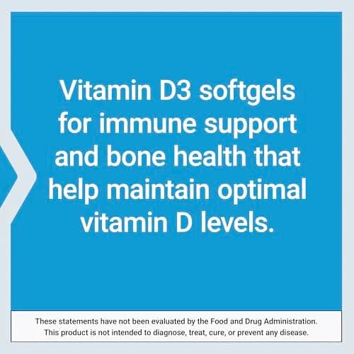 Life Extension Vitamin D3 25 mcg (1000 IU) | Supports Bone, Brain & Immunity, Non-GMO, 250 Softgels thumbnail 6