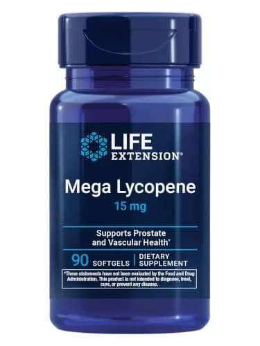 Life Extension Mega Lycopene Softgels 90 Count (40.8g) thumbnail 1