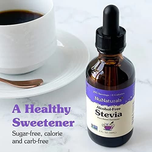 Nunaturals Liquid Stevia Sweetener, Unflavored Alcohol-Free, 2oz | Zero-Calorie Sugar Substitute for Healthy Diets thumbnail 6