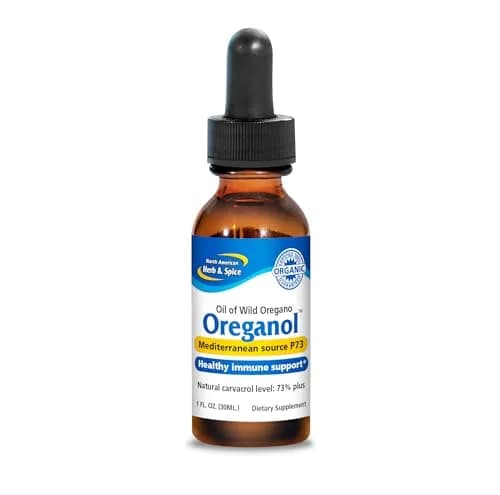 NORTH AMERICAN HERB & SPICE Oreganol Oil 30ml (1 Fl Oz) | Wild Organic Mediterranean Source P73 thumbnail 1