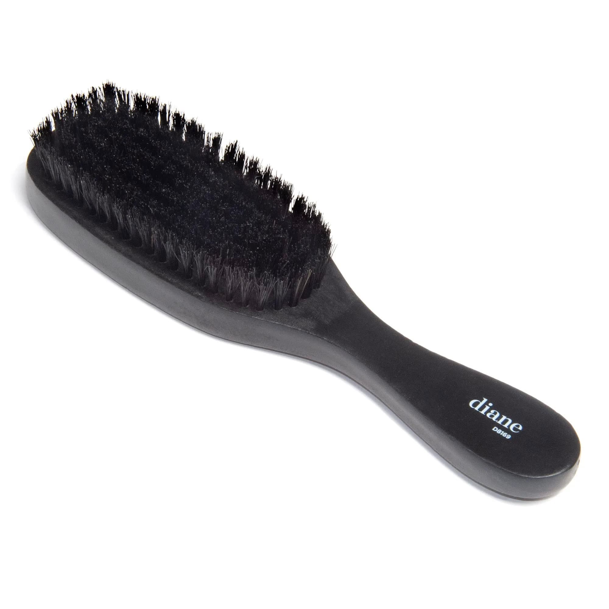 Diane 7-Row 100% Boar Bristle Hair Brush for 360 Waves | Gentle, Natural Shine - main product image