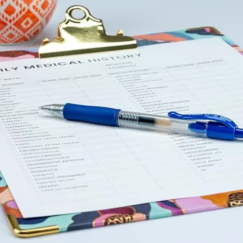 PILOT G2 Premium Retractable Gel Pens, .38mm Ultra Fine Point, Blue Ink, 12-Pack | Long-Lasting & Quick-Drying thumbnail 6