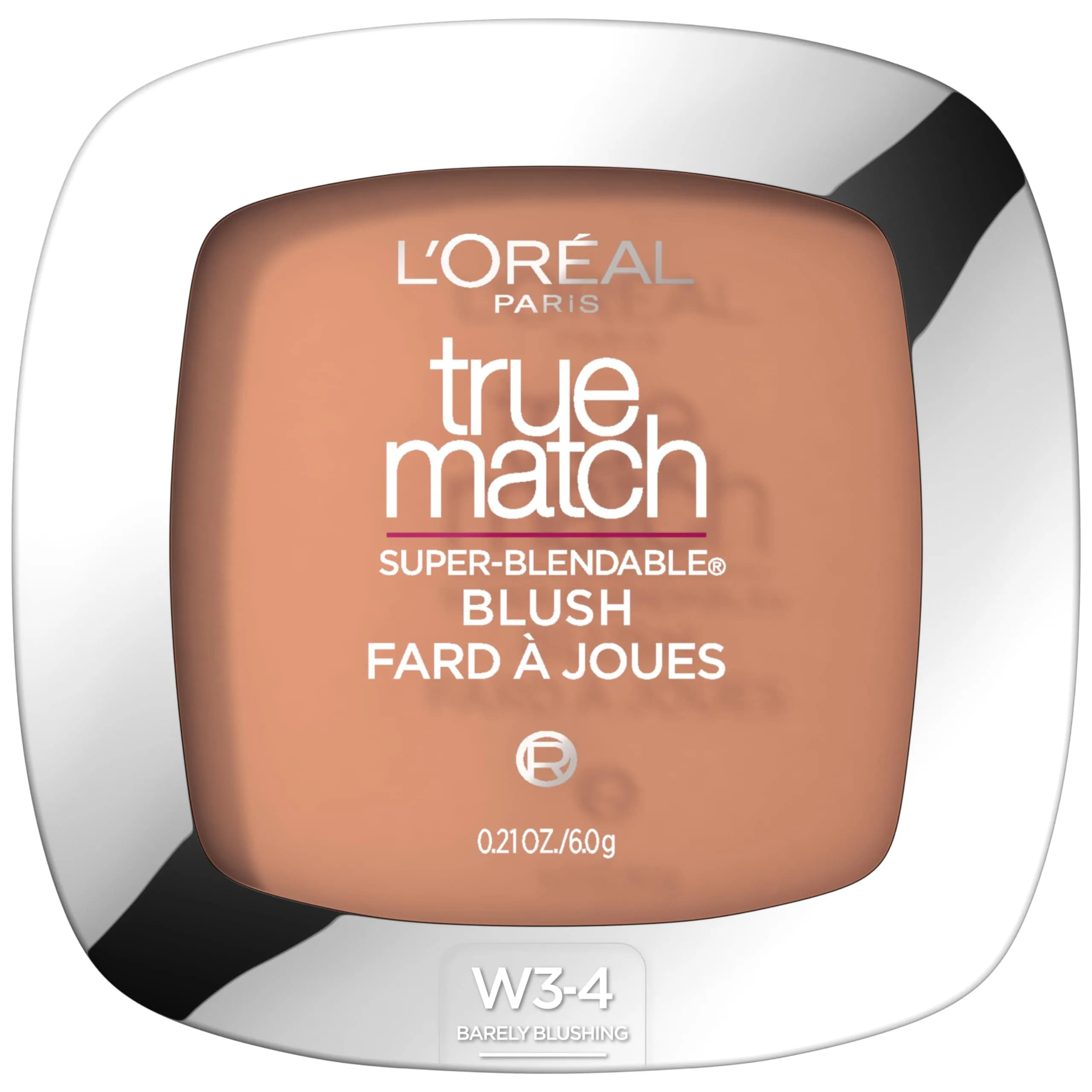 L'Oreal Paris True Match Super-Blendable Powder Blush, Barely Blushing, 6g (0.21 Oz) | Natural Radiant Finish - main product image