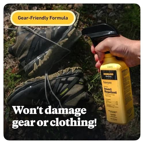 Sawyer Products Premium Permethrin Clothing Insect Repellent Trigger Spray 355ml (12 Fl Oz) | EPA Registered Repels Ticks & Mosquitoes thumbnail 3