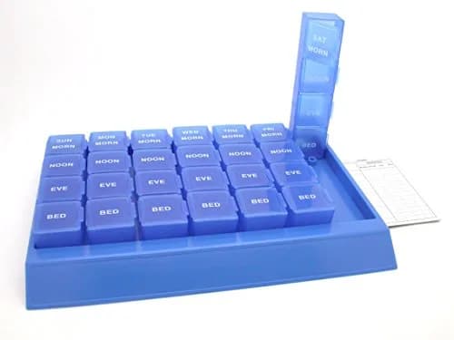 Acu-Life Pop-Out Daily 7-Day Pill Organizer | 17.3cm (6.75 in) x 26.4cm (9.75 in) x 4.5cm (1 in) thumbnail 3