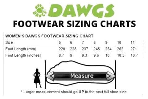 DAWGS Women's Z Sandals - Black, Size 7 | 1 inch heel for arch support, lightweight EVA comfort thumbnail 9