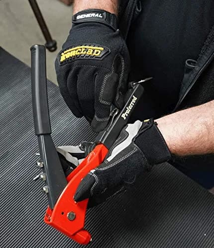 Ironclad General Utility Work Gloves GUG, Black X-Small (1 Pair) | ANSI Abrasion Level 3 thumbnail 9