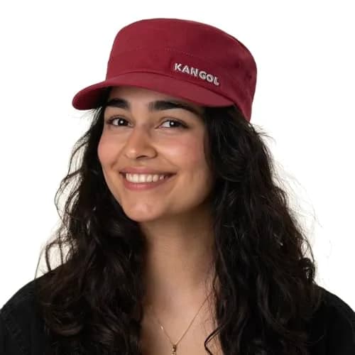 Kangol Cotton Twill Army Cap, Small/Medium, White | Military Style Fashion Hat thumbnail 2