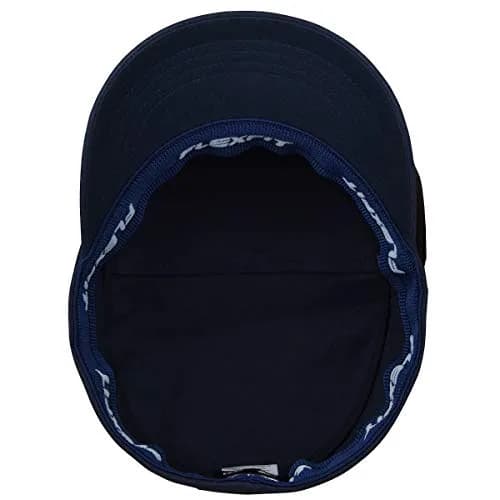 Kangol Cotton Twill Army Cap Navy Large/X-Large | Military Style Hat with Hidden Pocket thumbnail 6