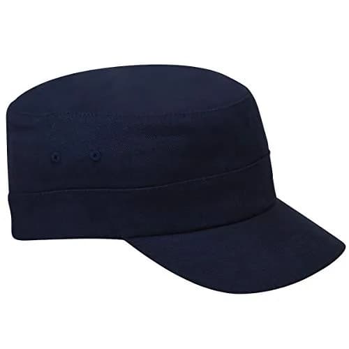Kangol Cotton Twill Army Cap Navy Large/X-Large | Military Style Hat with Hidden Pocket thumbnail 4