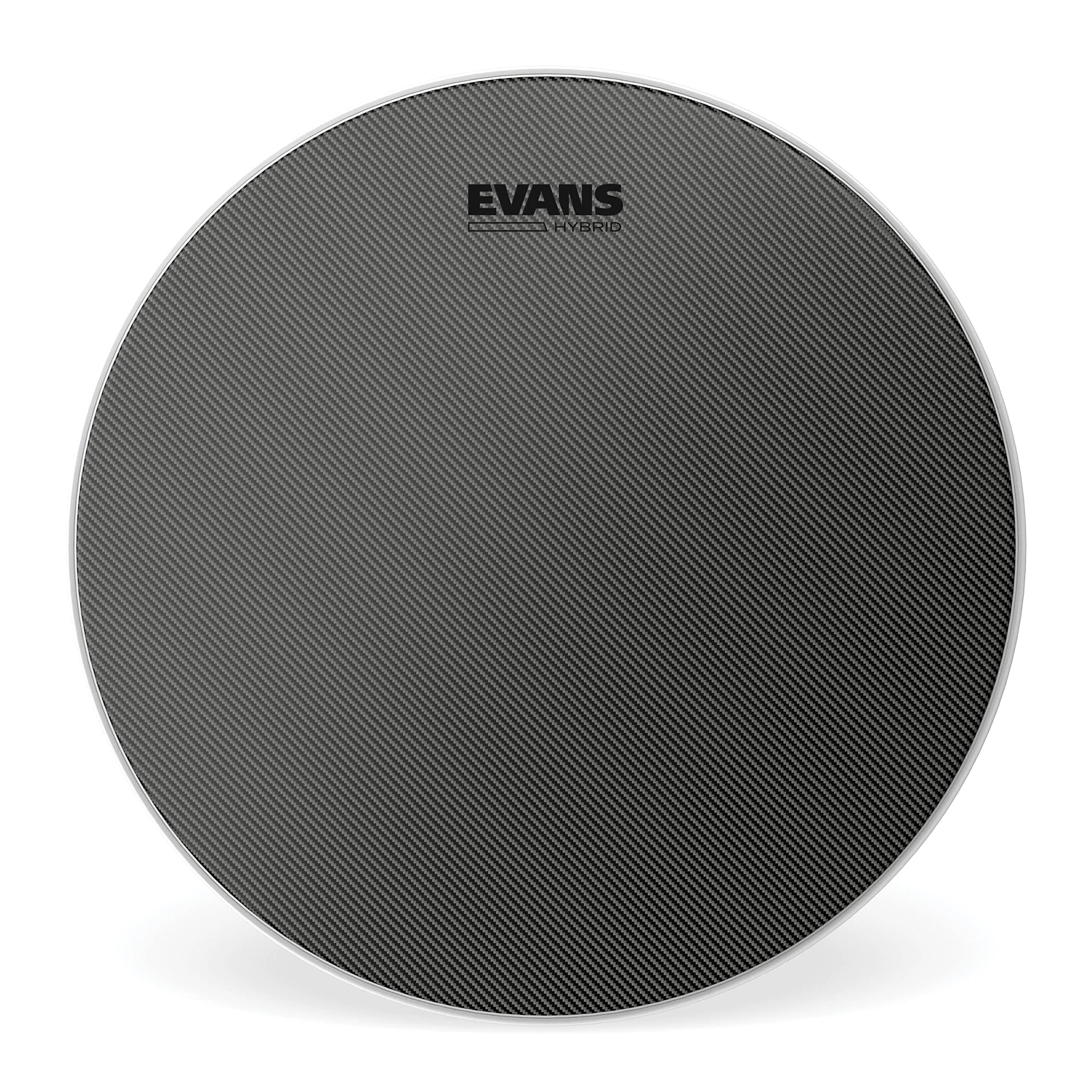 Evans Hybrid Coated Snare Batter Drumhead 13 Inch | Extreme Durability for Heavy Hitters — Black