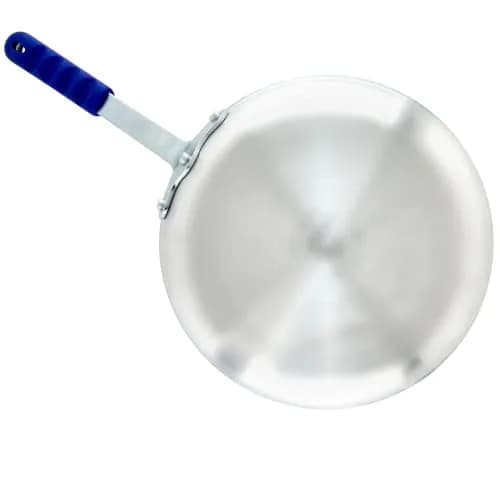 Winco 12" Aluminium Fry Pan with Cool Touch Handle | Natural Finish for Saute & Frying thumbnail 5
