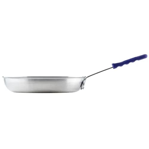 Winco 12" Aluminium Fry Pan with Cool Touch Handle | Natural Finish for Saute & Frying thumbnail 3