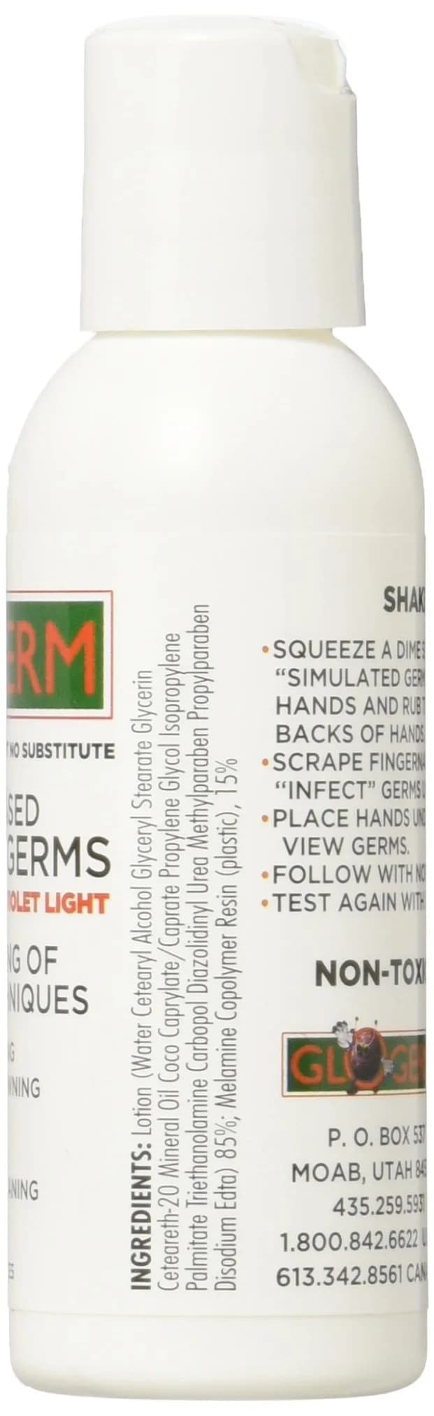 Glo Germ Mini Kit 2 oz (59 ml) | Handwashing Education System thumbnail 2