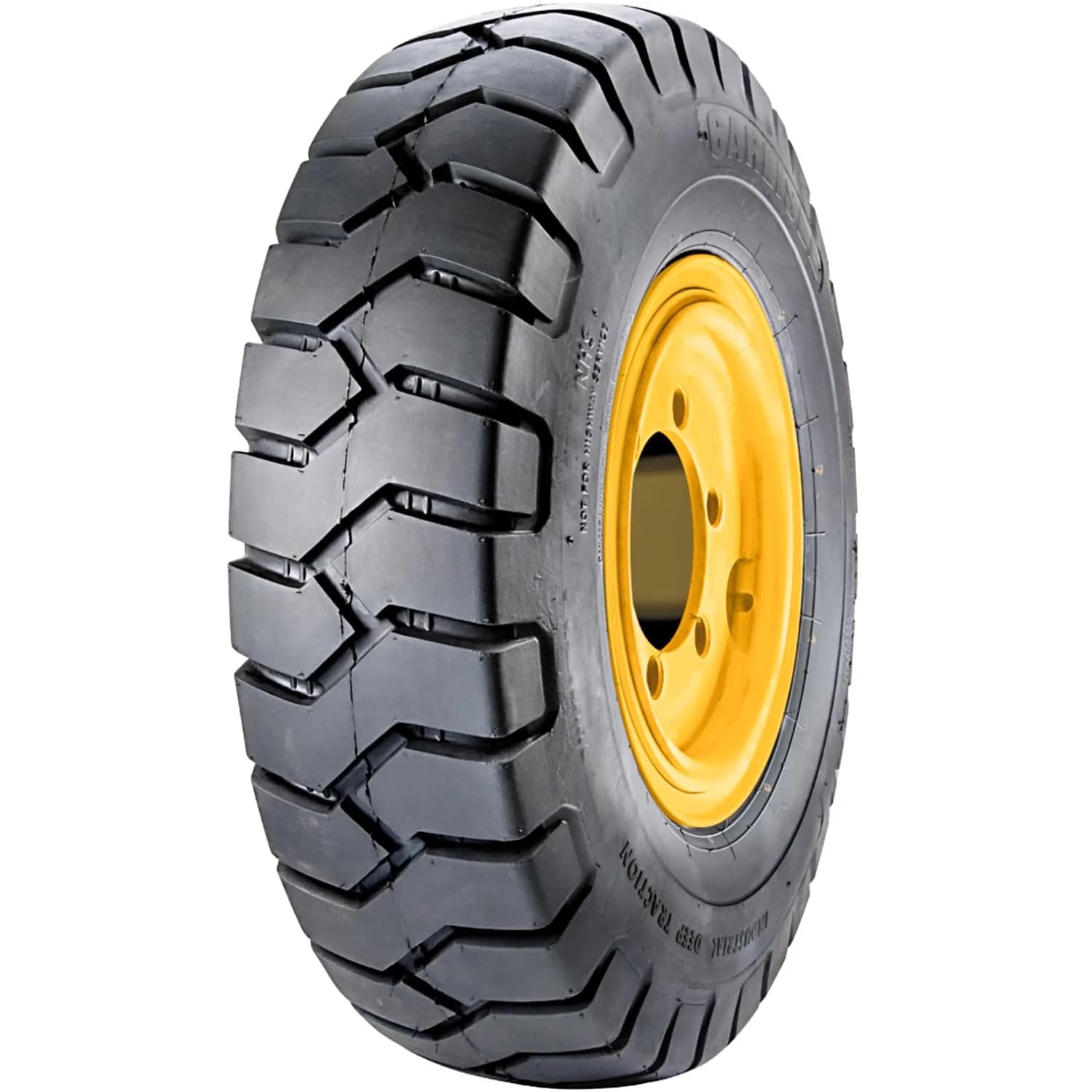 Carlisle Deep Traction Industrial Tire 6.90/600-9 | Heavy-Duty, 22-inch Diameter, Black Sidewall