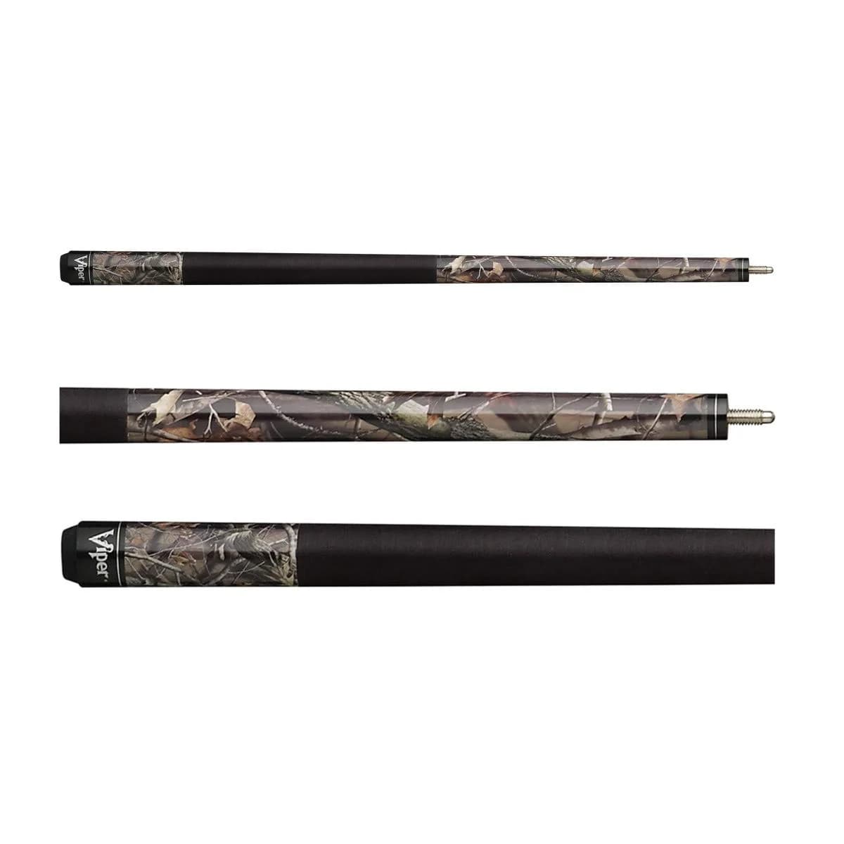 Viper Junior 48" Spider Pool Cue Stick | 16 Oz (454g) Canadian Maple Wood — Realtree Hardwoods HD