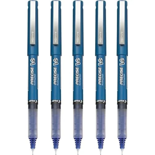 PILOT Precise V5 Extra Fine Point 0.5 mm Blue Pens | Smooth, Accurate & Fade-Resistant thumbnail 4