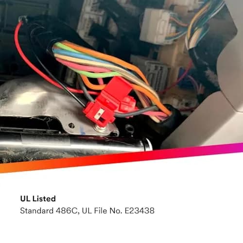 3M Scotchlok Electrical IDC 558 Connector 22-16 AWG Red 100-Pack | Self-Stripping Insulation Displacement Connector thumbnail 4