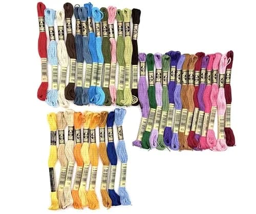 DMC Embroidery Floss Pack 36 Skeins | 8.7 Yards Each, 6-Strand Cotton thumbnail 6