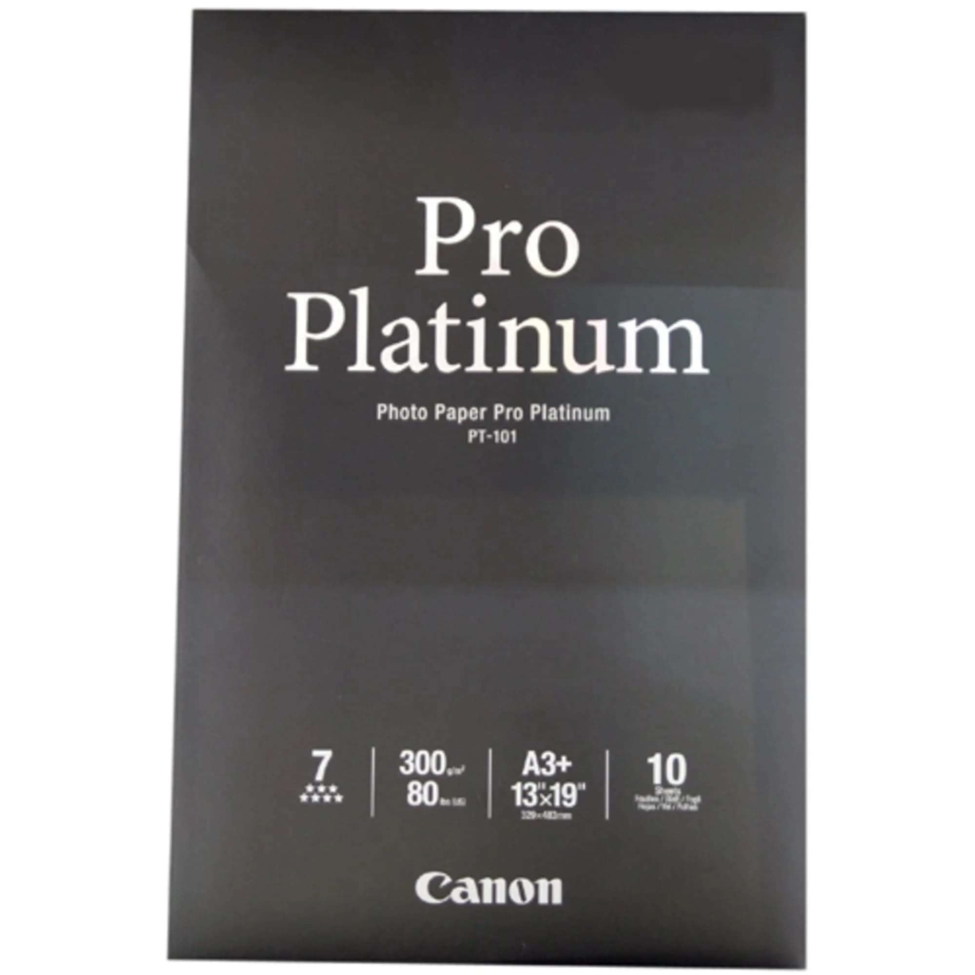 Canon Photo Paper Pro Platinum 13x19 Inches | 10 Sheets Glossy for High-Quality Prints - main product image