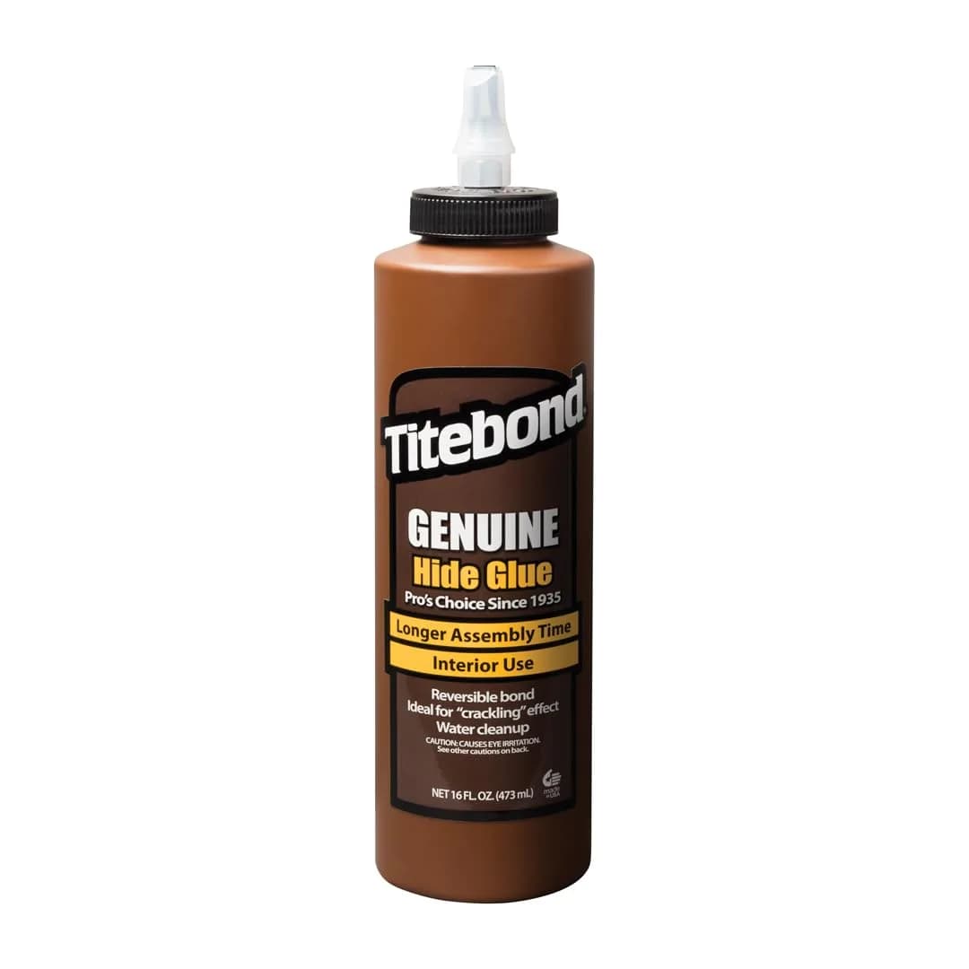 Titebond Genuine Hide Glue 454g (16 Oz.) | Ready-to-Use Adhesive for Fine Furniture & Antique Restoration - main product image