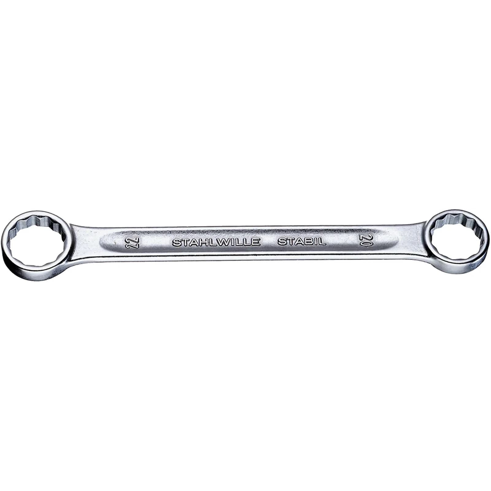 Stahlwille 6 x 7 mm Double Ended Ring Spanner Set | Metric Slim Heads, 100mm Length - main product image