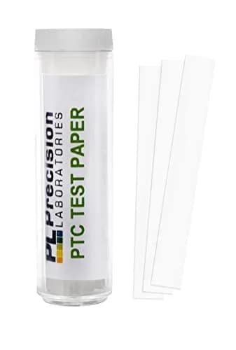 Precision Laboratories PTC Paper Taste Test Strips Vial of 100 | Genetics Demonstration Kit thumbnail 1