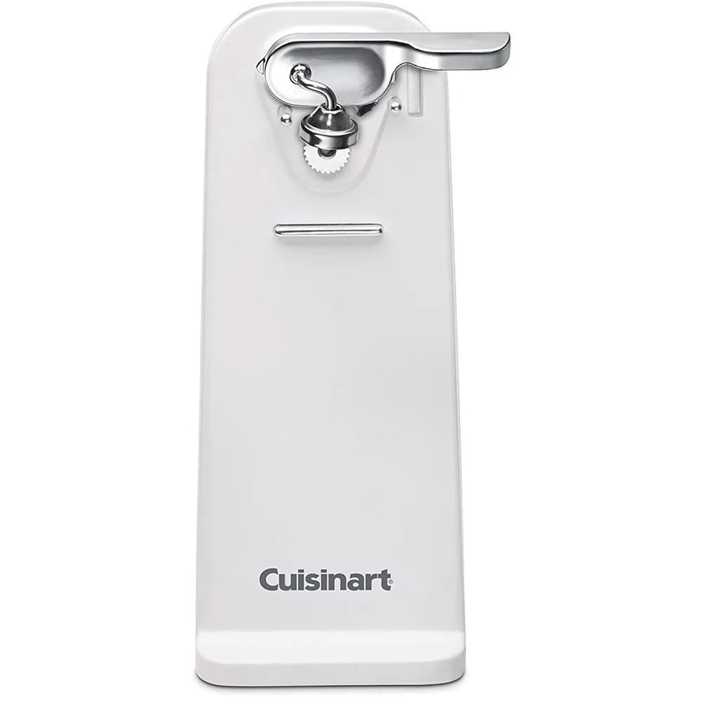 Cuisinart Deluxe Electric Can Opener White | Single-Touch Automatic Operation, Stainless Steel Blade, Stable Base - main product image