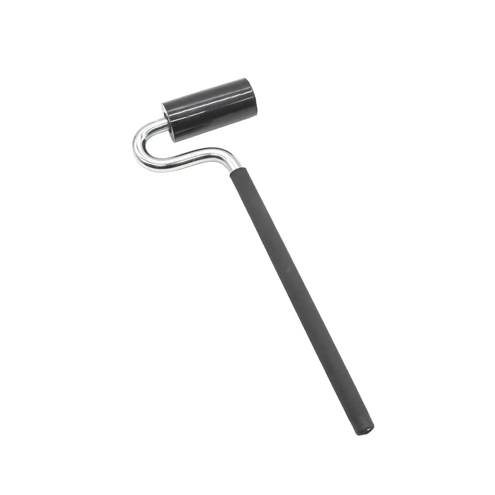 BIG HORN Long Handle J-Roller with Rubber Roller 1.5 inches | Pressure Application for Laminate Work - main product image