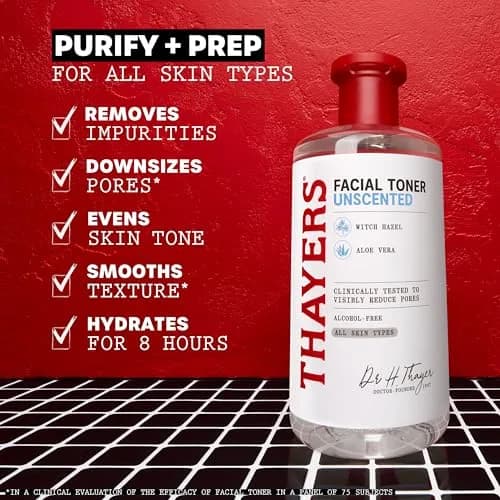Thayers Witch Hazel Toner 355g | Alcohol-Free, Hydrating, Unscented, Vegan, Dermatologist Tested thumbnail 3