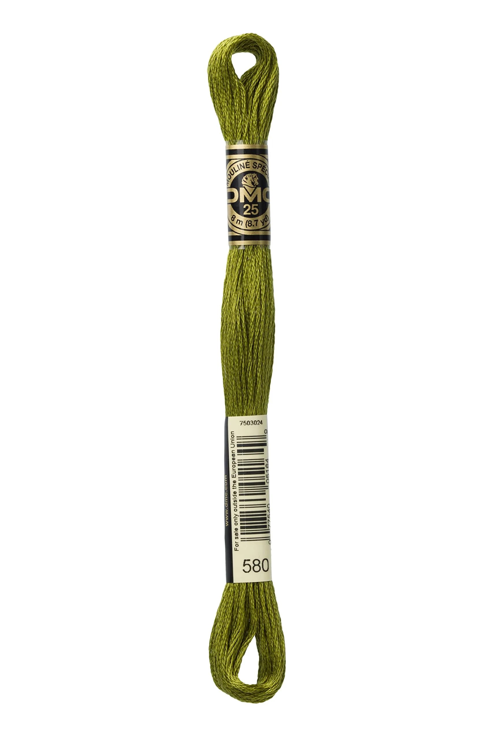 DMC Six Strand Cotton Embroidery Floss 500-599 Multicolor | 8m (8.7yd) Skein for Cross Stitch & Crafts - main product image