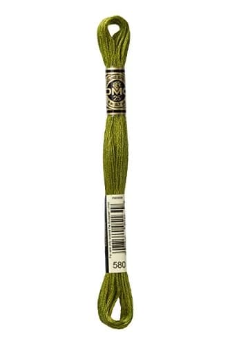 DMC Six Strand Cotton Embroidery Floss 500-599 Multicolor | 8m (8.7yd) Skein for Cross Stitch & Crafts thumbnail 1