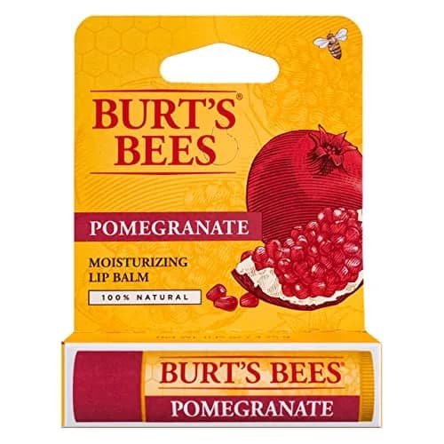 Burt's Bees Pomegranate Oil Lip Balm 6 Tubes | Nourishing & Hydrating for Dry Lips thumbnail 1