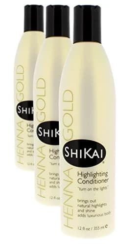 ShiKai Henna Gold Highlighting Conditioner 355ml (12 fl oz) | Adds Luxurious Body & Shine thumbnail 1