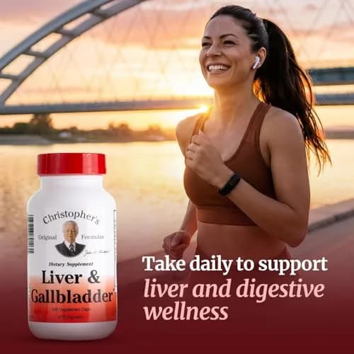 Christopher's Original Formulas Liver & Gallbladder Formula Capsules - Gallbladder Support with Digestive Enzymes - Natural Herbs - Pack of 12 (100 Count) thumbnail 6