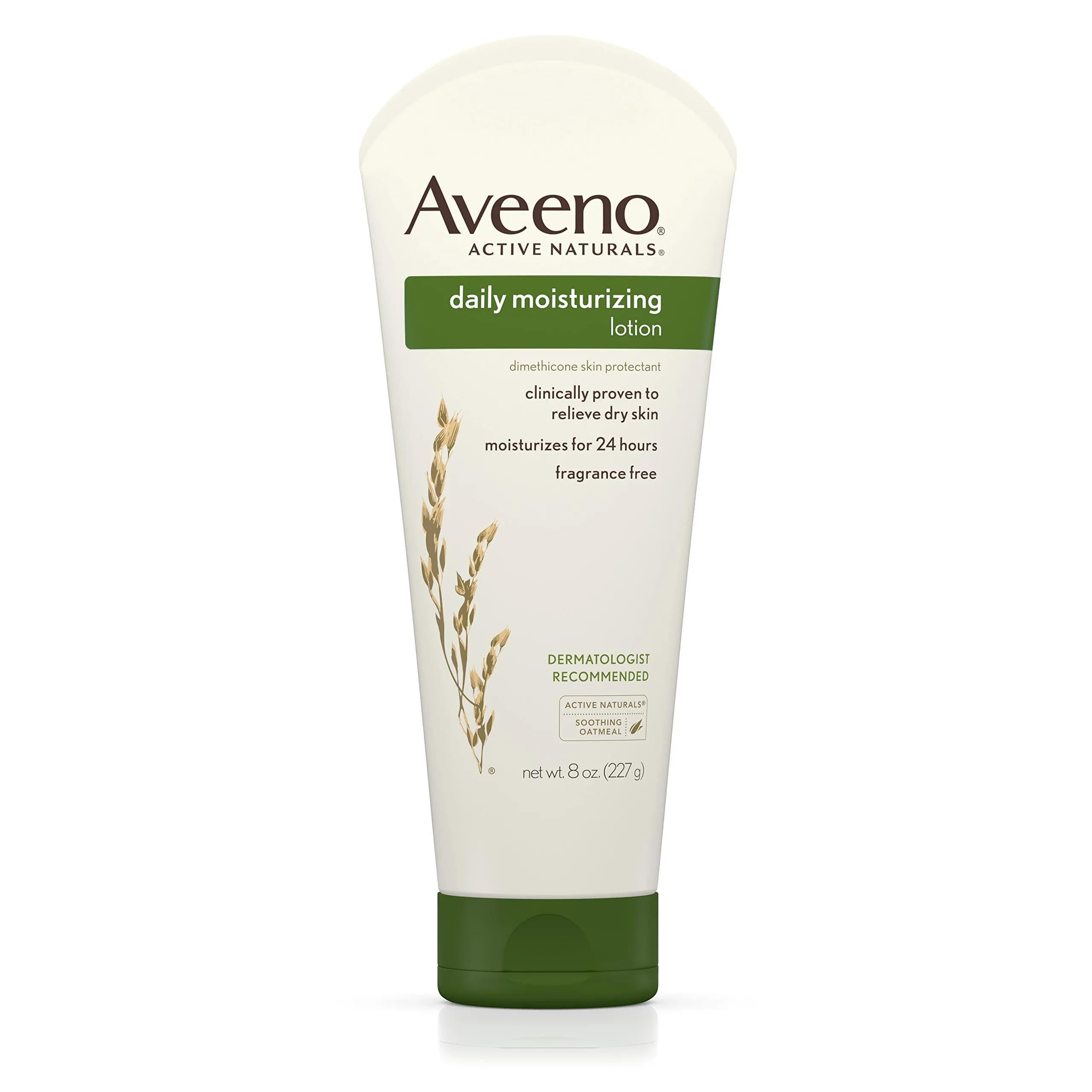 Aveeno Daily Moisturizing Body Lotion, Fragrance-Free, 2.5 fl. oz, 3 Pack | Supports 48-Hour Hydration & Skin Barrier — 8 Ounce