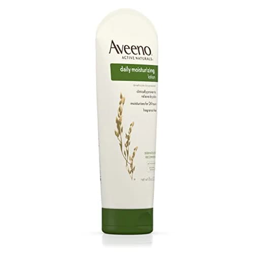 Aveeno Daily Moisturizing Lotion, 8-Ounce Tube (Pack of 3) | Fragrance-Free, Clinically Proven for Dry Skin thumbnail 2