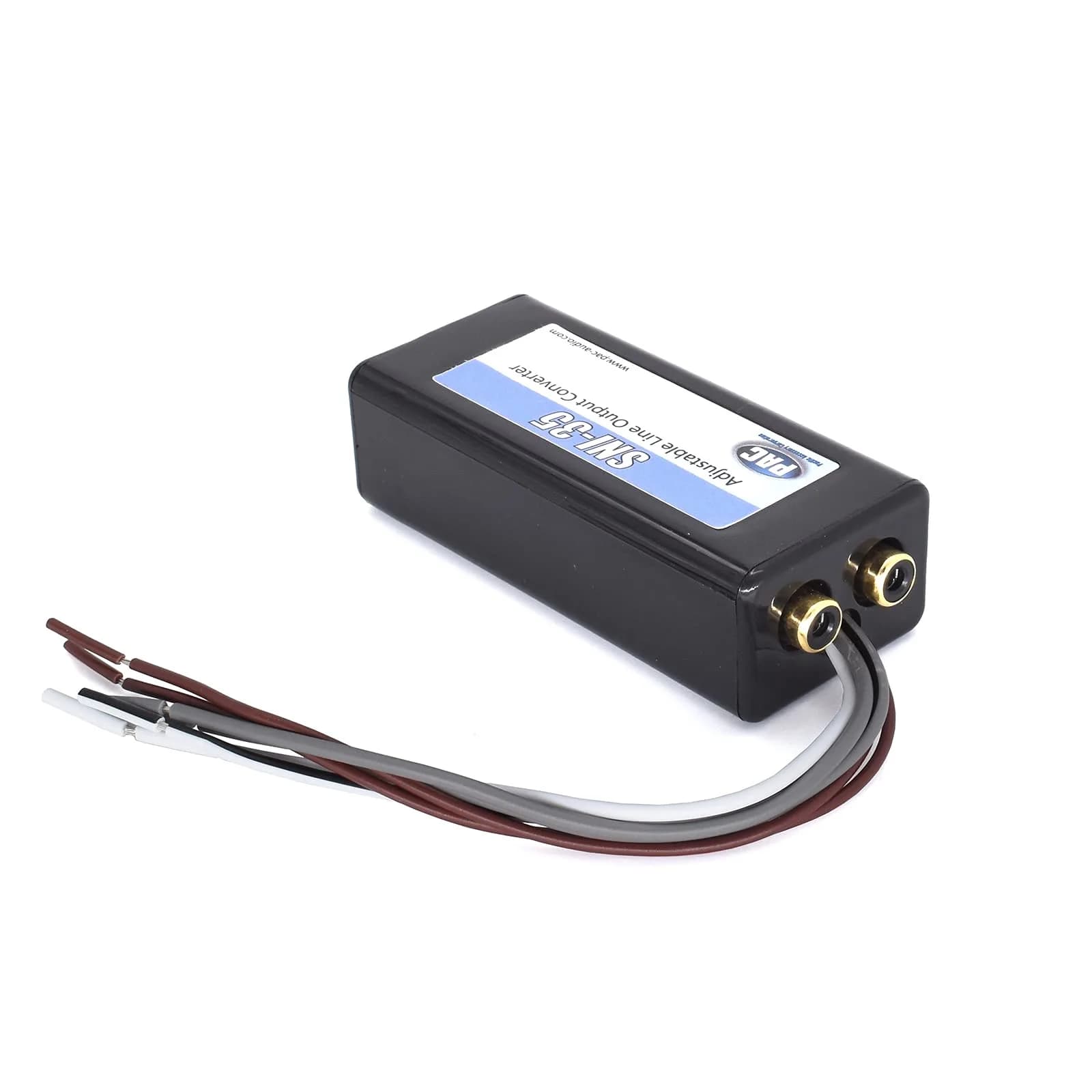 PAC SNI-35 2-Channel Line Out Converter 1.2x6.25x5.9 inches | Adds Amplifier to Factory Radio - main product image